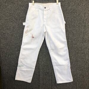 Dickies Men's Painter Pants Straight Size 30x30 White Carpenter Pants